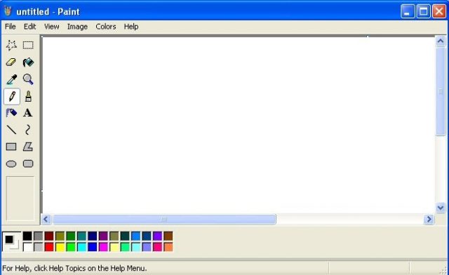 Windows xp paint software, free download